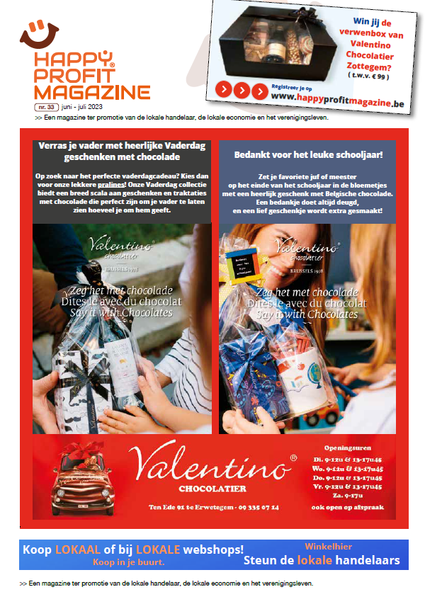 Happy Profit Magazine cover