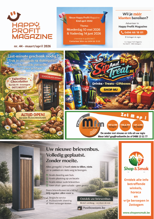 Happy Profit Magazine cover