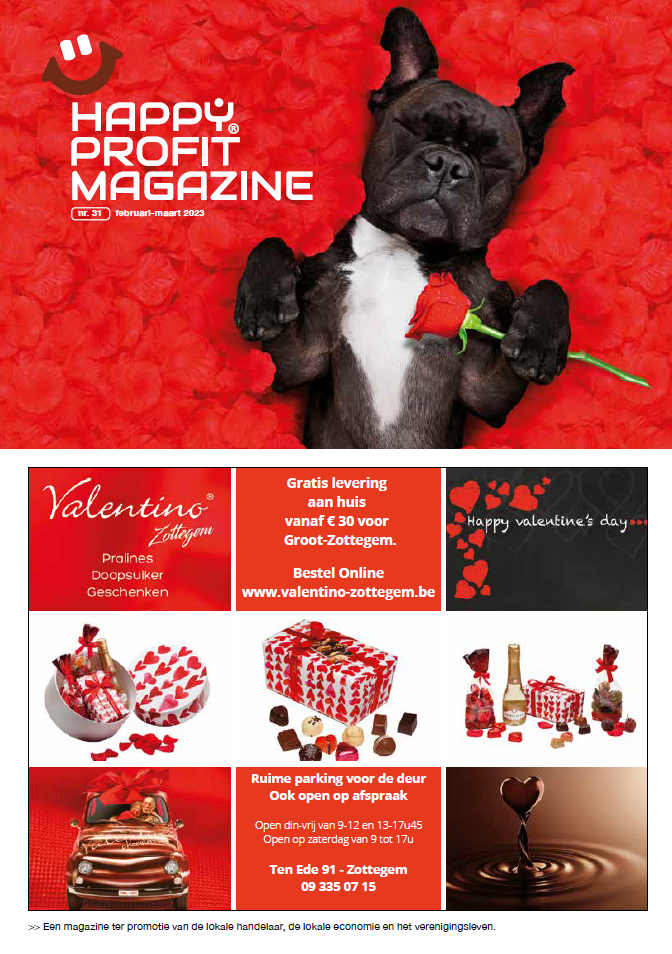 Happy Profit Magazine cover