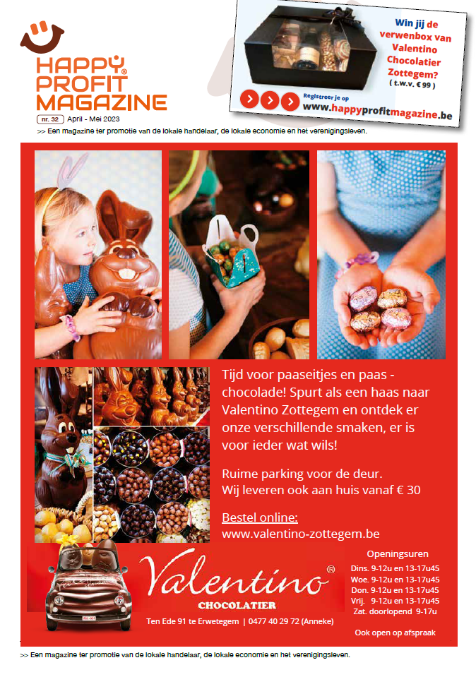 Happy Profit Magazine cover